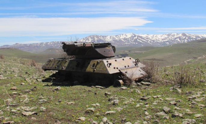 70 yıllık tanklara doğa sahip çıkıyor