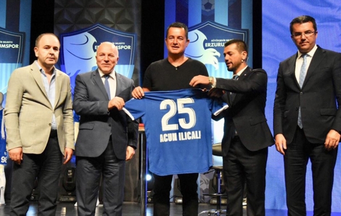 Acun Ilıcalı, Erzurumspor'a özel uçak kiraladı