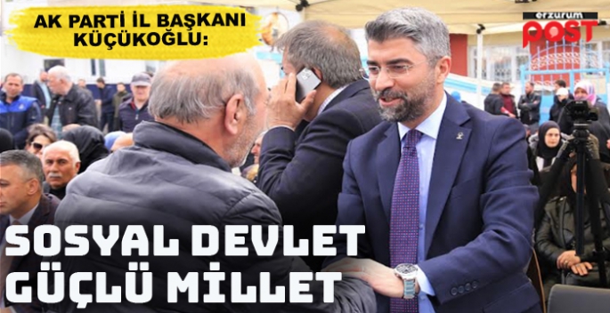 AK Parti İl Başkanı Küçükoğlu, Sosyal Hizmet Binası açılışındaydı...