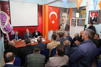 Ak Parti Milletvekili Akdağ'ın ilçe turları devam ediyor