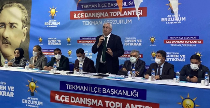 AK Parti Tekman ve Hınıs’la danıştı