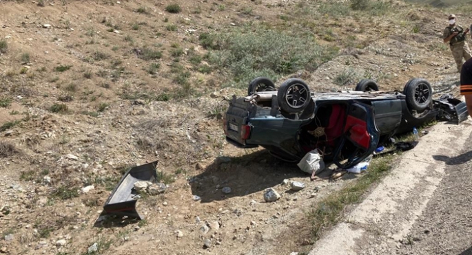 Aşkale’de trafik kazası: 1 yaralı