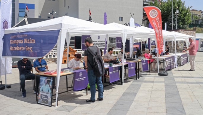 Atatürk Üniversitesi açık kapı, tanıtım ve tercih günleri başladı