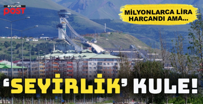 Atlama kuleleri için  milyonlarca lira harcandı ama…