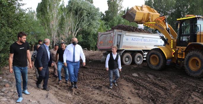 Aziziye Belediyesi seferber oldu