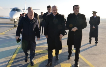 Bakan Soylu, Erzurum'da ‘Seçim Bölge Güvenlik Toplantısı’na katıldı