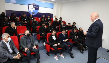 Başkan Sekmen'den Erzurumspor'a 'kefilim' ziyareti!