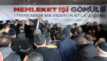 Başkan Sekmen: Erzurum’un geleceği için  büyük projelerimiz var