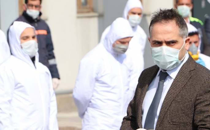 Başkan Uçar'dan maske hassasiyeti