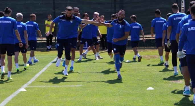 BB Erzurumspor kuvvet çalıştı