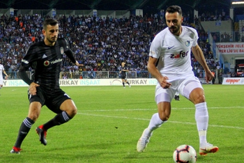 Beşiktaş, Erzurum'da  ikinci yarıda kanatlandı: 1-3
