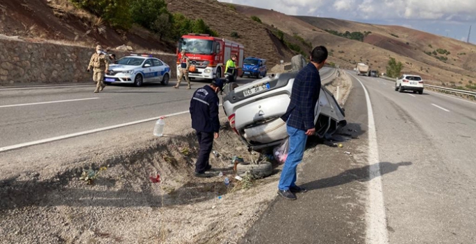 Bu kazadan yara almadan kurtuldular...