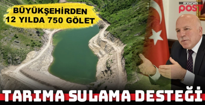 Büyükşehir Belediyesinden tarıma sulama desteği