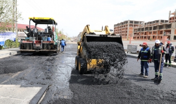 Büyükşehir'den 4,5 yılda 2 milyon ton asfalt
