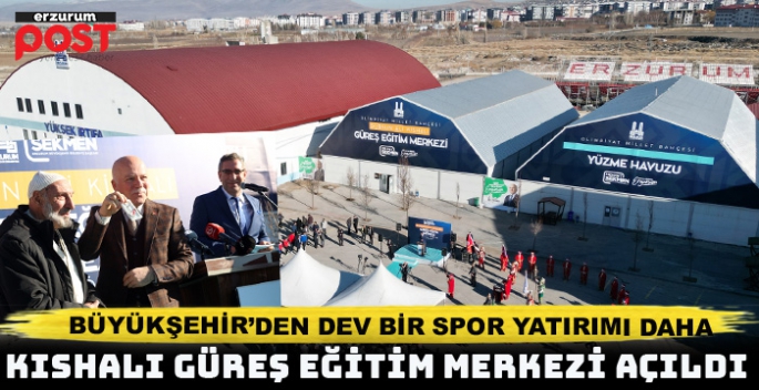 Büyükşehir’den dev bir spor yatırımı daha