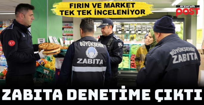 Büyükşehir’den fırın ve market denetimi