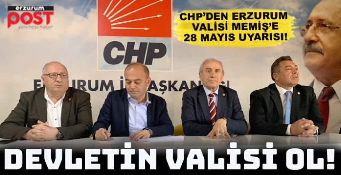 CHP Milletvekilleri seçim güvenliği için Erzurum’da toplandı