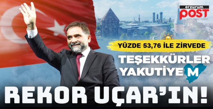 Cumhur ittifakı en yüksek oyunu Uçar ile Yakutiye’de aldı