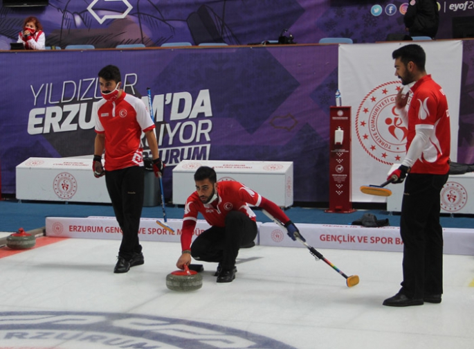 Curling Milli Takımı, Erzurum’da kampa girdi