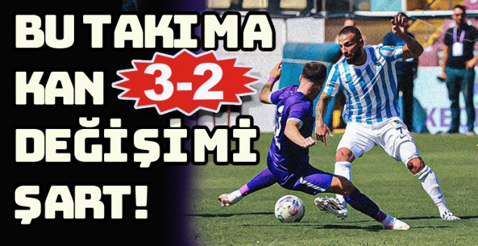 Dadaş Ankara'dan da eli boş dönüyor:3-2