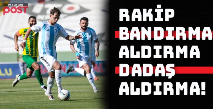 Dadaş'ın Play-Off'ta rakibi Bandırmaspor