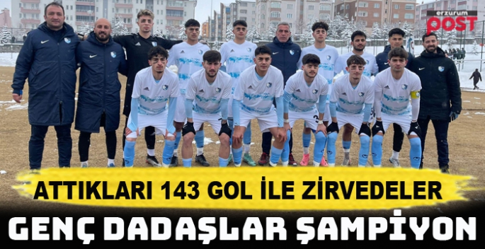 Dadaşlar rekora koştu: 143 golle Şampiyon oldular!