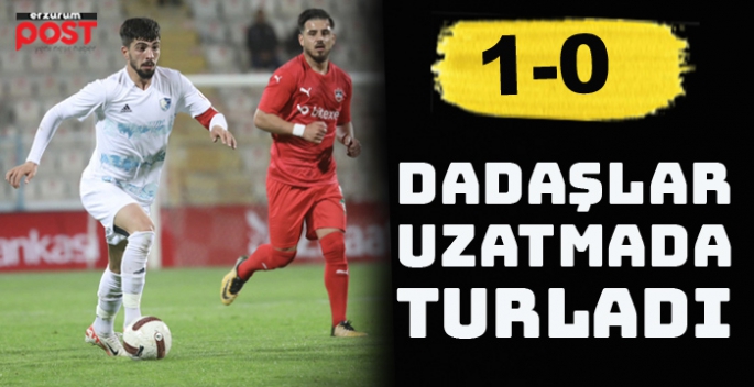 Dadaşlar turu uzatmada kaptı: 1-0