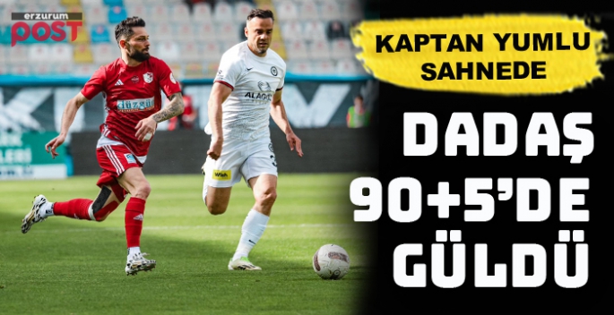 Kaptan Yumlu sahneye çıktı, Dadaş güldü: 2-1