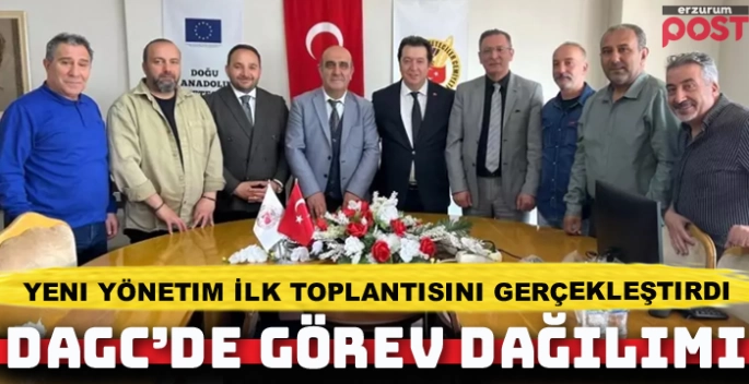 DAGC'de görev dağılımı yapıldı