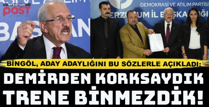 DEVA Partili Bingöl: 14 Mayıs akşamı bu millet üzerindeki o korkuyu atacak