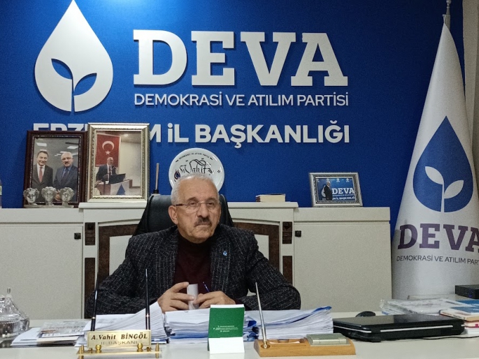 DEVA Partisi İl Başkanı Bingöl’den  asgari ücret değerlendirmesi