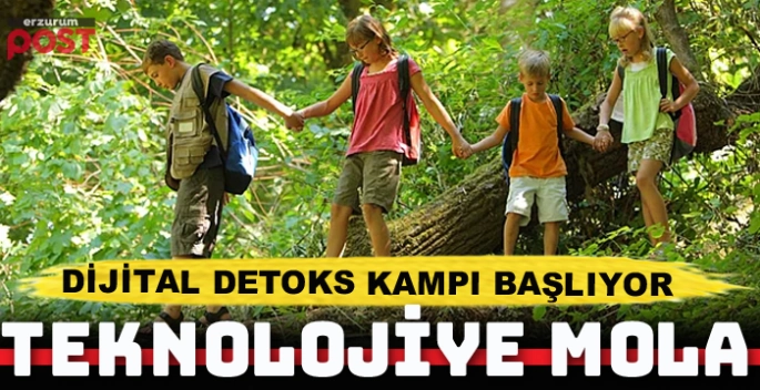 Dijital Detoks Kampı'yla teknolojiye mola