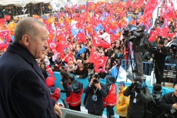 Erdoğan: Bugün yokluk kuyruğu yok varlık kuyruğu var