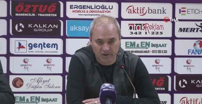 Erkan Sözeri: Her takım bize karşı daha iyi yonuyor