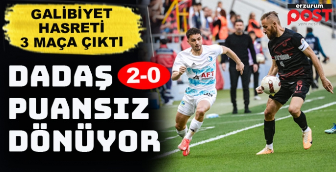 Erzurumspor, Ankar deplasmanından puansız dönüyor: 0-2