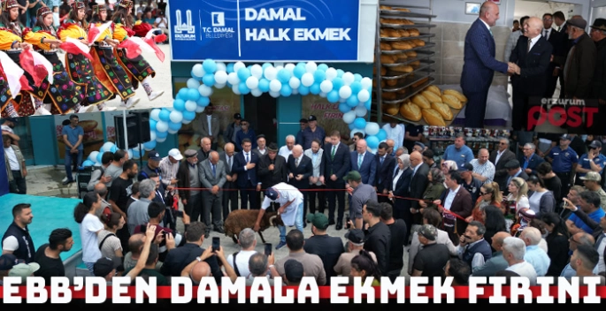 Erzurum Büyükşehir'den Ardahan Damal'a ekmek fırını