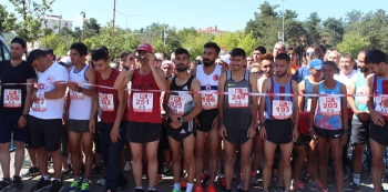  Erzurum'da 100. yıl kongre koşusu düzenlendi