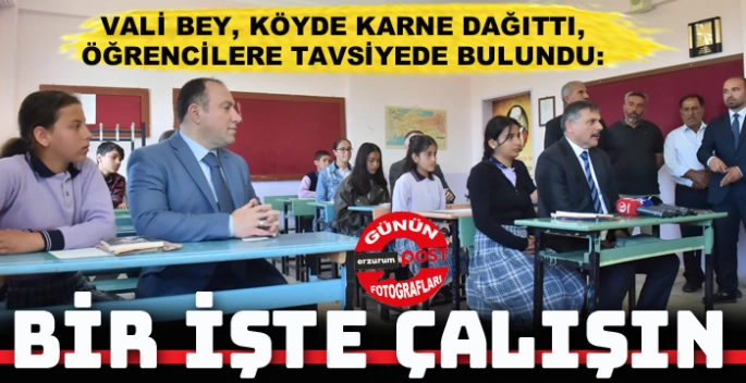 Erzurum'da 160 bin 984 öğrenci karne aldı