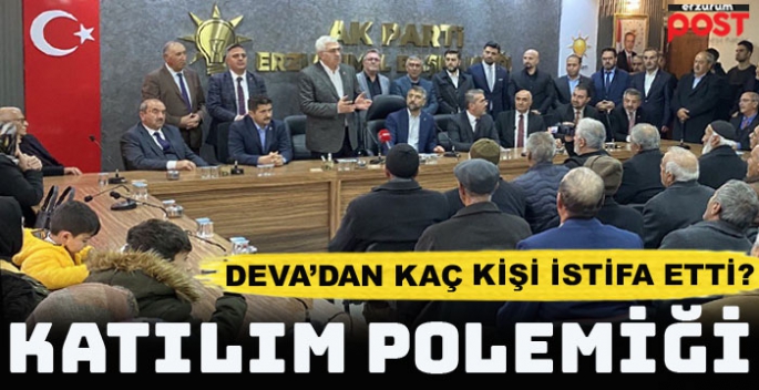 Erzurum'da AKP ile DEVA Partisi arasında transfer polemiği... 