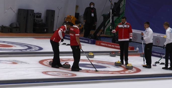 Erzurum’da Curling heyecanı devam ediyor