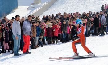 Erzurum’da Kayakla Atlama Festivali 