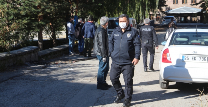 Erzurum'da liseli genç polise ateş açtı