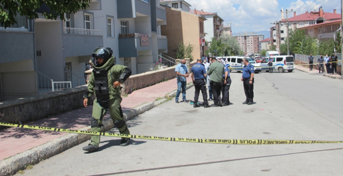 Erzurum'da şüpheli paket polisi alarma geçirdi