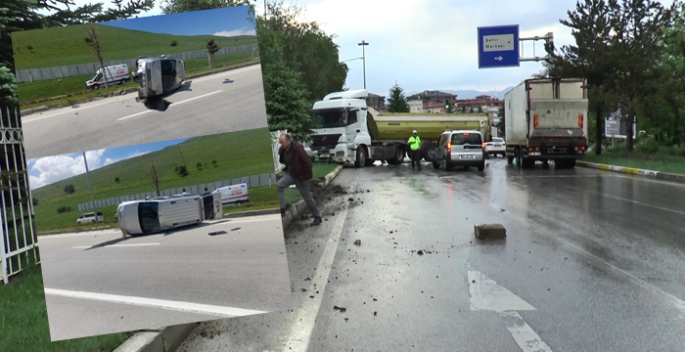 Erzurum'da trafik kazaları