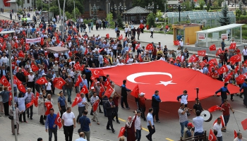 Erzurum Kongresinin 100. yılı büyük bir coşkuyla kutlandı 