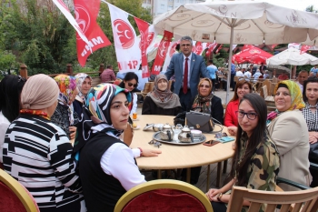 Erzurum MHP'de bayram buluşması