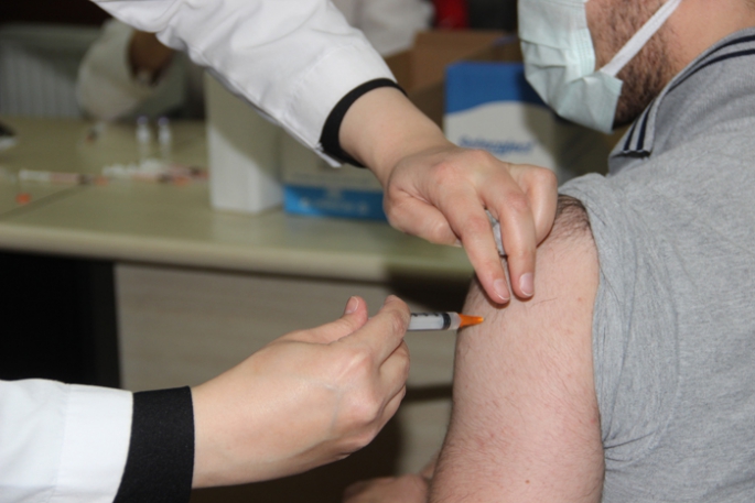 Erzurum OSB’de yerinde aşı uygulamasına başlandı