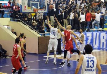 Erzurum, potada 1. Lig yolunda