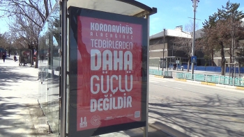 Erzurum  sokaklarında ‘korona’ sessizliği