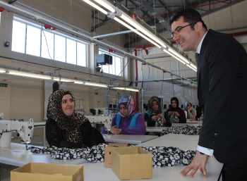 Erzurum Tekstilkent'te dev firmalar üretime başladı